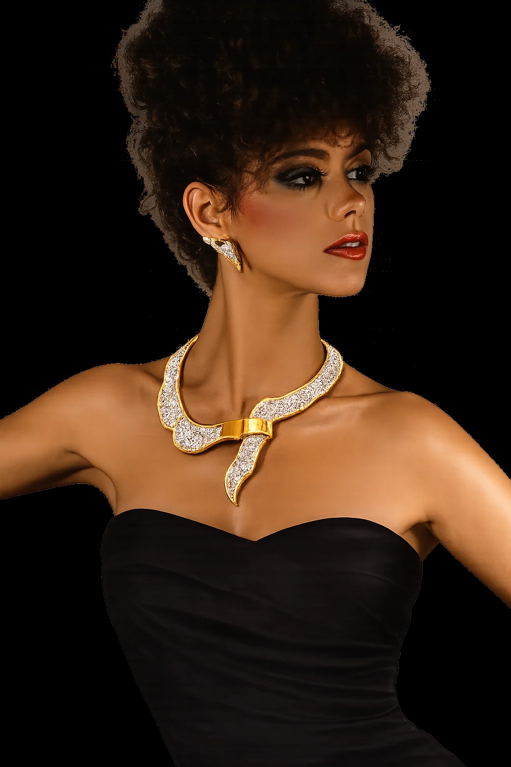 Sculpted Gold Collar — ARMAK fine jewelry